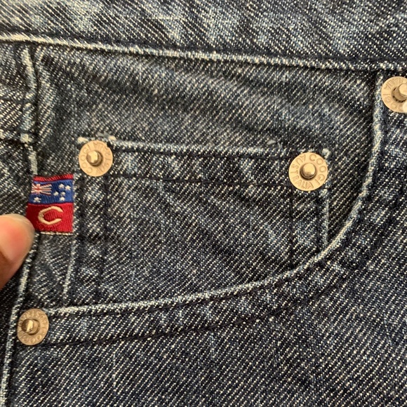 Vintage Coogi Jean Shorts, size 0 - Picture 2 of 7